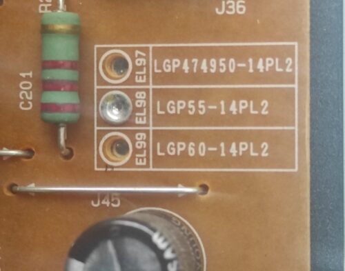 EAX65423801 (2.0) LGP55-14PL2 Sursa LG 55lb650v - imagine 3