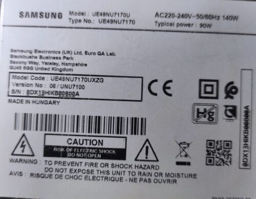 BN94-12799E BN94-12799L  BN41-02635A Samsung 49" - imagine 5