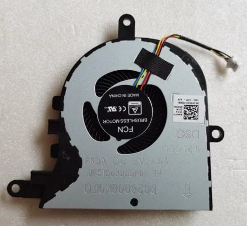 cooler ventilator Dell Inspiron 17-3780 3793 5770 Vostro 3580 3590 3591 3593 Series 0FX0M0 DC28000K9D0 DFS1503055P0T FK3A