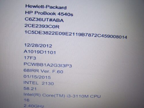 Placa de baza HP ProBook 4540s 4740s 4545s 4745s 683493-001 - imagine 3