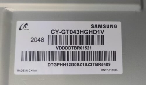 BN9650988K Samsung UE43TU7170U KANT-SU2_7000_43_WW - imagine 3