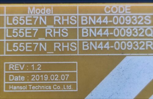 BN44-00932Q L55E7_RHS Samsung 55" - Image 3