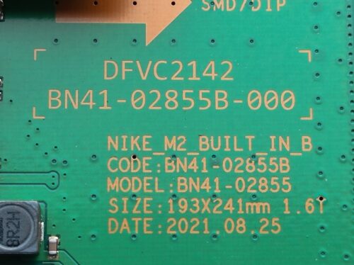 BN94-17291U BN41-02855B SAMSUNG QE55Q80AAT - imagine 2