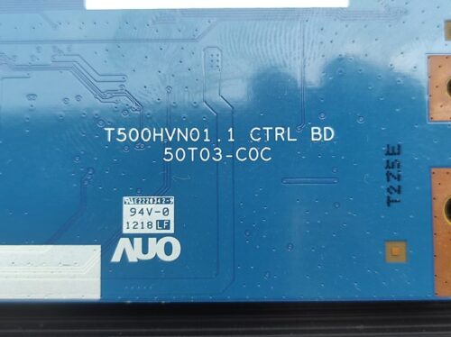 T500HVN01.1 CTRL BD 50T03-C0C Samsung UE50EH5300 T-con Board - imagine 3