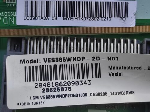 17MB211S VESTEL VES385WNDP-2D-N01 LC390TA2A - imagine 3