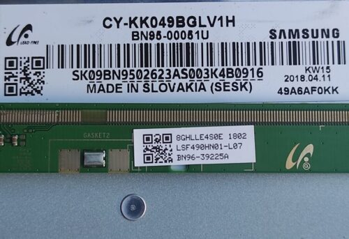 BN41-02292A LSI490HN01-V T-Con BN97-10794A BN95-02673A Samsung HG49EE690D - imagine 3