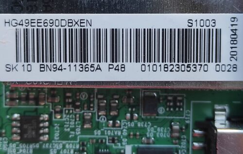 BN41-02517A BN94-11365A Samsung HG49EE690D - imagine 3