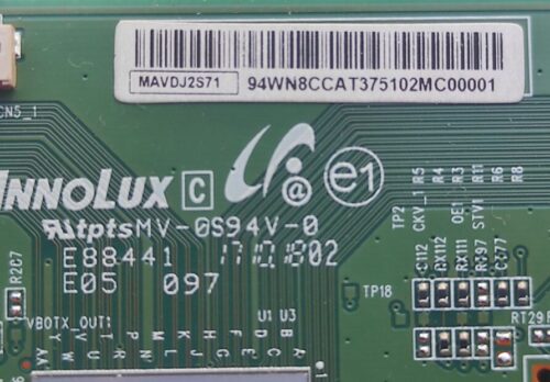 MAVDJ2S71 INNOLUX tcon Panasonic TX-58EXW734 TX-58EX700B TX-58DX700 - imagine 2