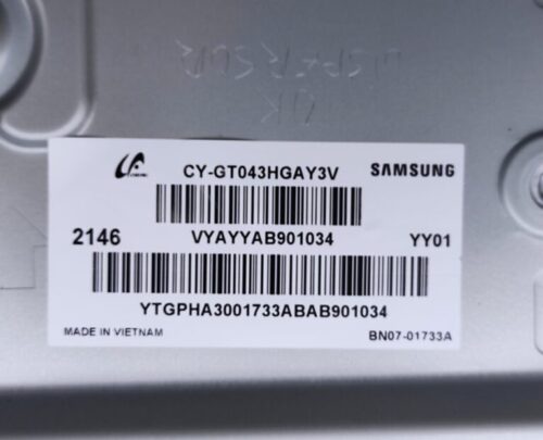 BN9651896H KANT-SU2_6900_43 ML41A050667A VT43UH130 Samsung UE43TU7092U UE43TU7095U  - Image 3