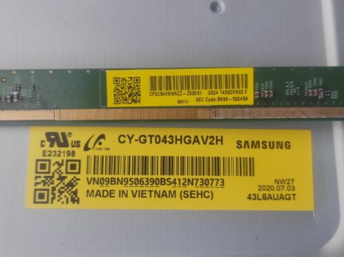 BN9651896C KANT-SU2_7000_43_WW Samsung UE43TU7125K UE43TU7005K UE43Tu7100K - Image 4