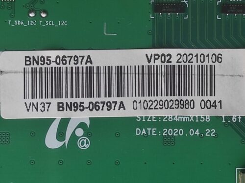 BN95-06797A BN41-02797A tcon Samsung QE65Q700TAT - Image 2