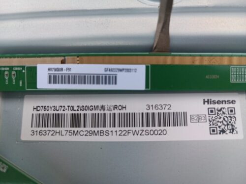 RSAG7.820.10545/R0H tcon Hisense 75A7GQ