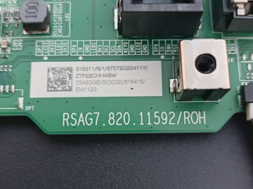 RSAG7.820.11592/R0H Hisense 75A7GQ RSAG7.820.11184/ROH