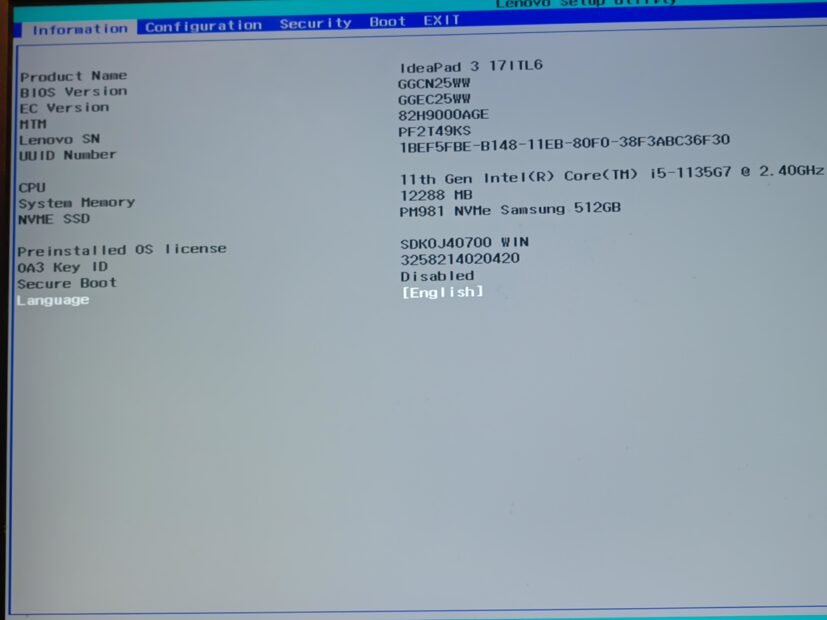 Placa de baza laptop Lenovo ideapad 3 15ITL6 NM-D471 17ITL6 14ITL6 i5-1135g7 - imagine 4
